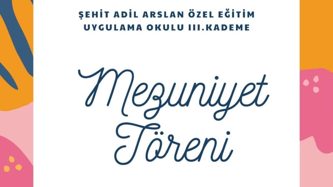 OKULUMUZUN İLK MEZUNİYET TÖRENİ